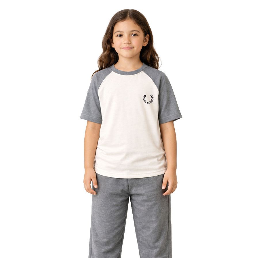 Reglan Kısa Kollu Okul Üniforması