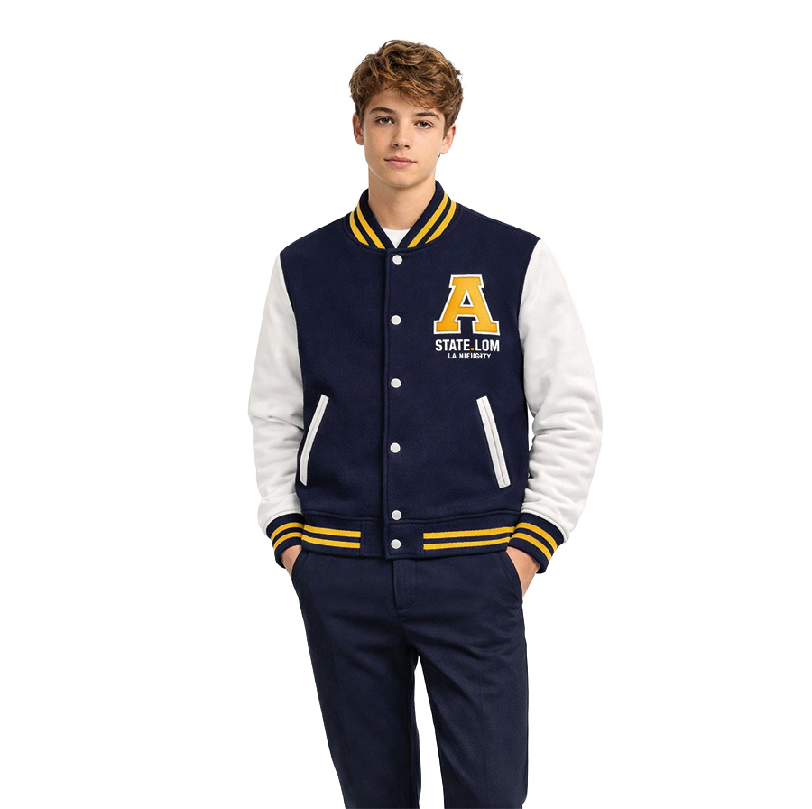 Premium Kolej Ceketi - Varsity Jacket