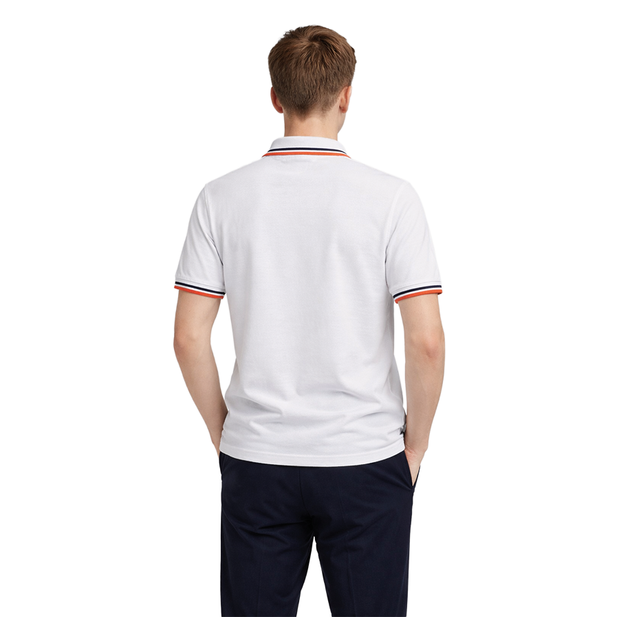 Beyaz Polo Yaka Kısa Kol Okul Üniforması