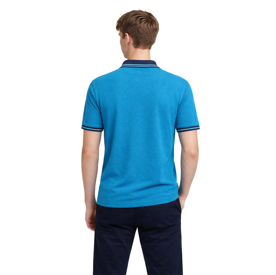 Turkuaz Polo Yaka Kısa Kol Okul Üniforması