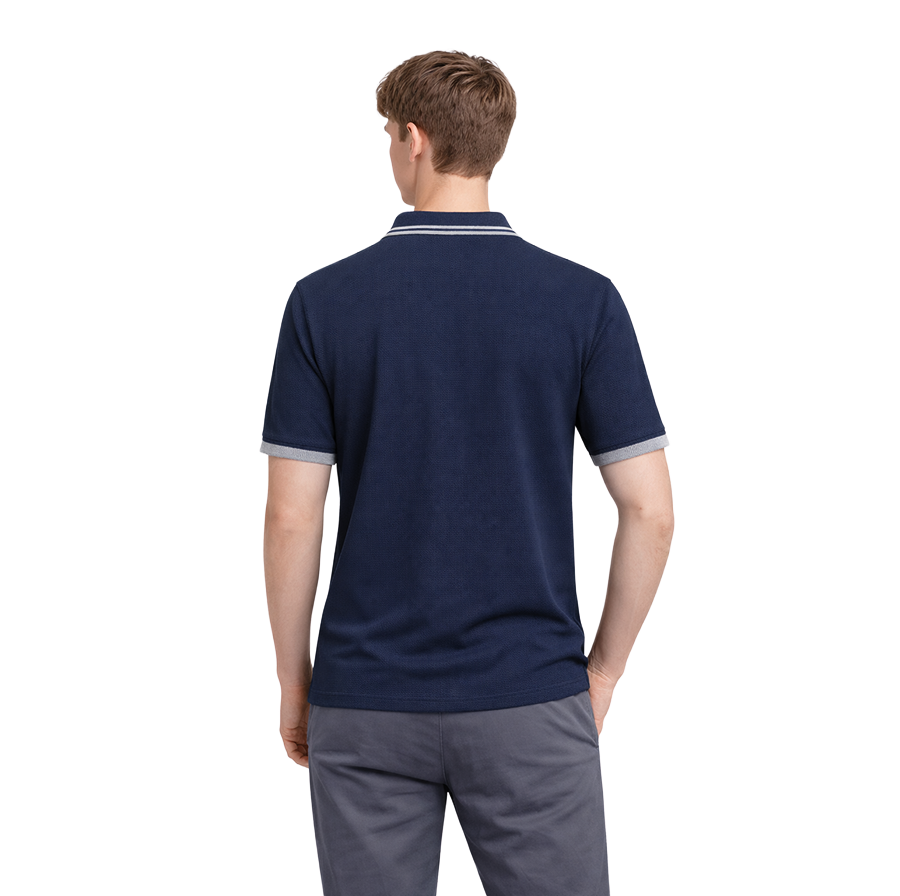 Lacivert Polo Yaka Kısa Kol Okul Üniforması