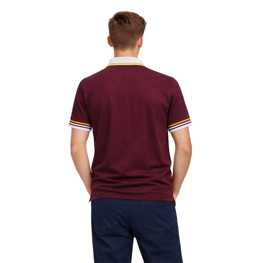 Renkli Kısa Kol Polo Yaka Okul Üniforması