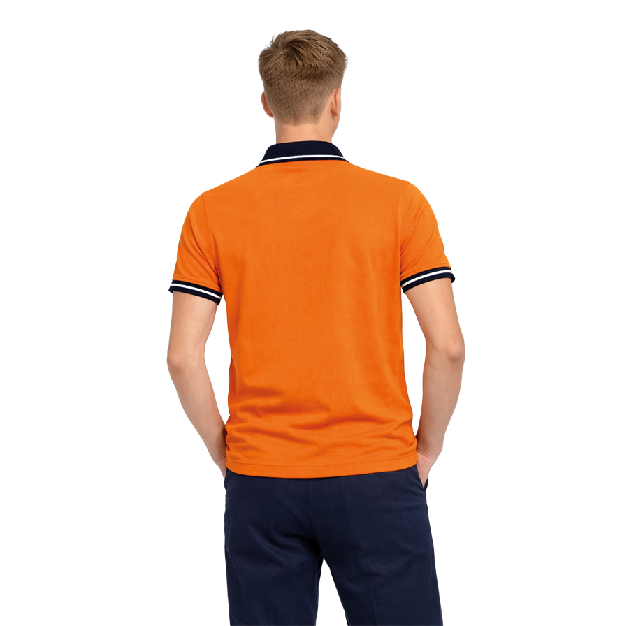 Renkli Polo Yaka Okul Üniforması