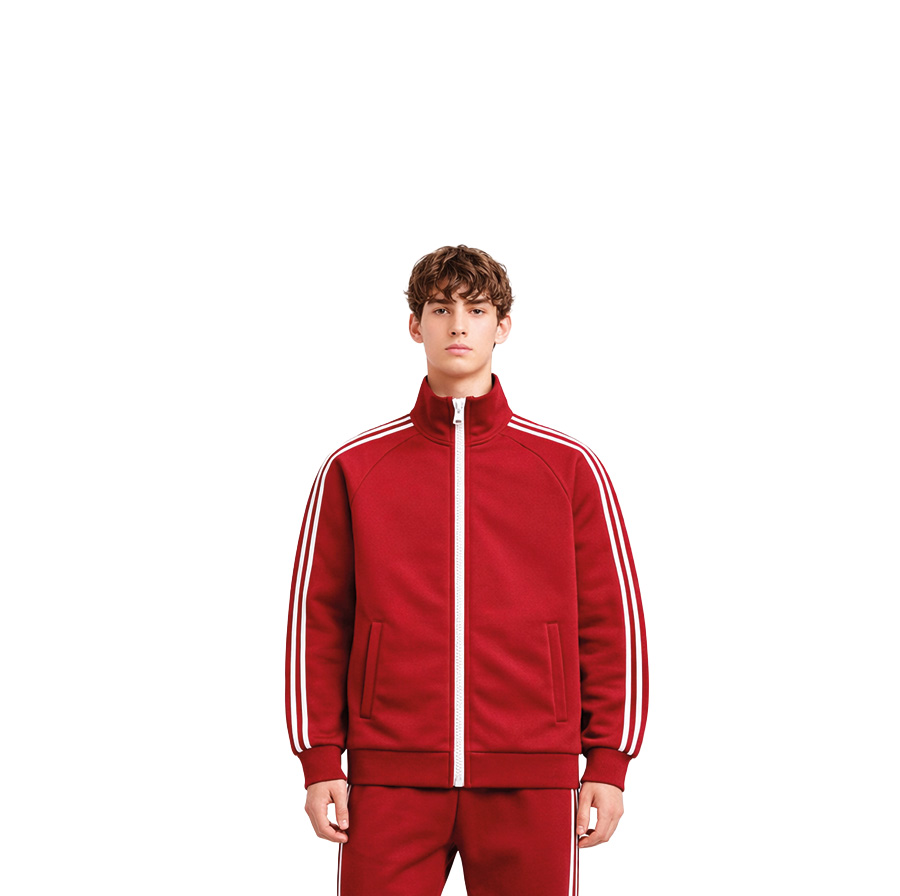 Fermuarlı Üç İplik Dik Yaka Okul Sweatshirt