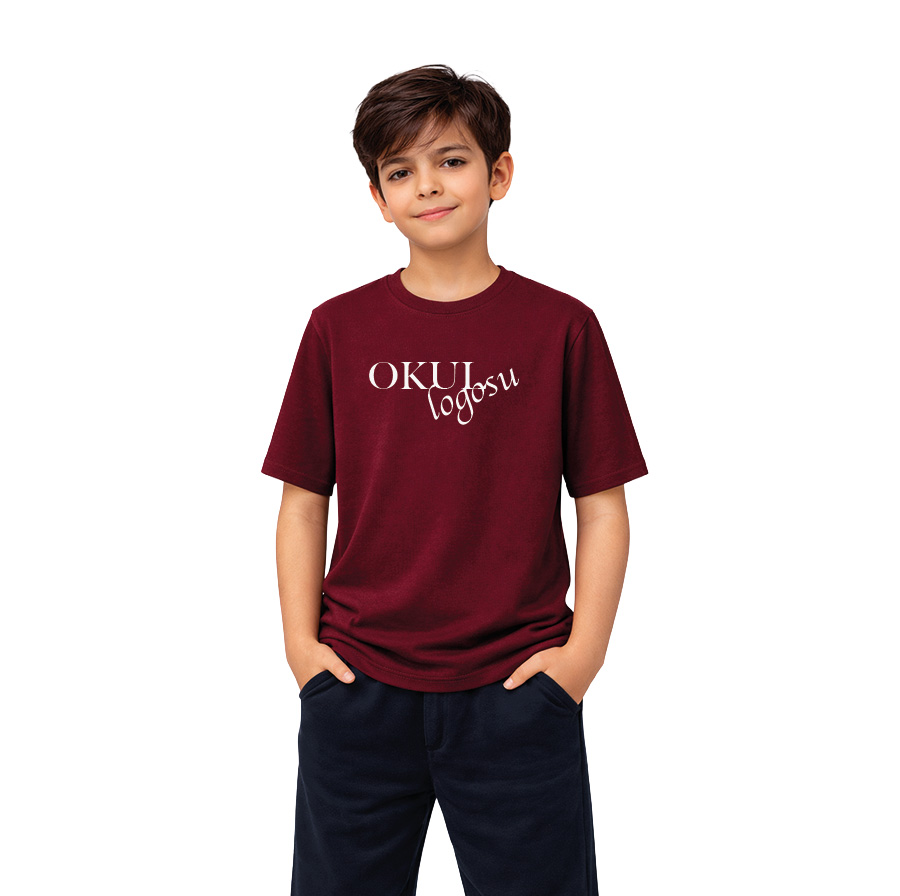 Bisiklet Yaka Kısa Kol Okul Üniforması