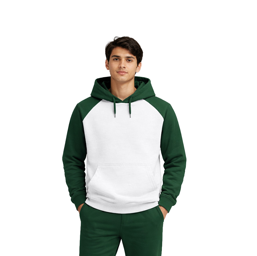 Premium Kapüşonlu Reglan Kol Okul Sweatshirt