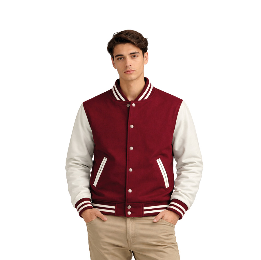 Premium Kaşe & Deri Kolej Ceketi