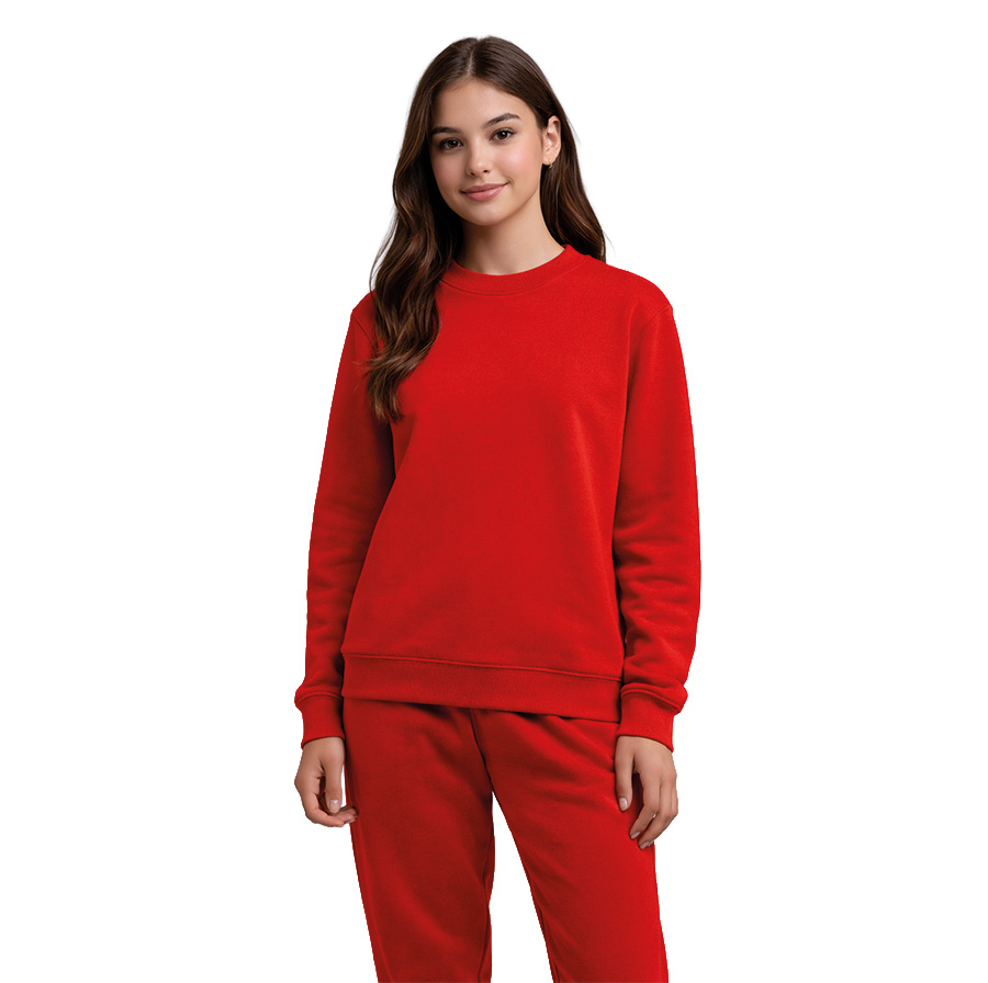 Premium Bisiklet Yaka Okul Sweatshirt