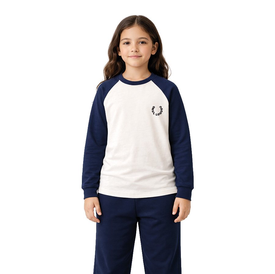 Reglan Uzun Kollu Okul Üniforması