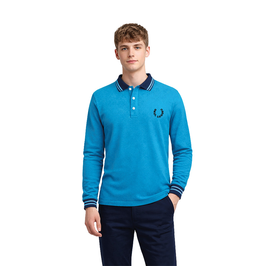 Polo Yaka Uzun Kol Okul Üniforması